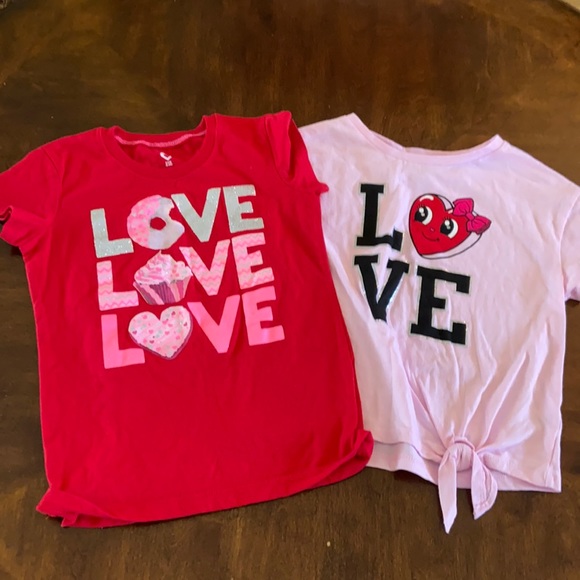 Other - Cute love tees